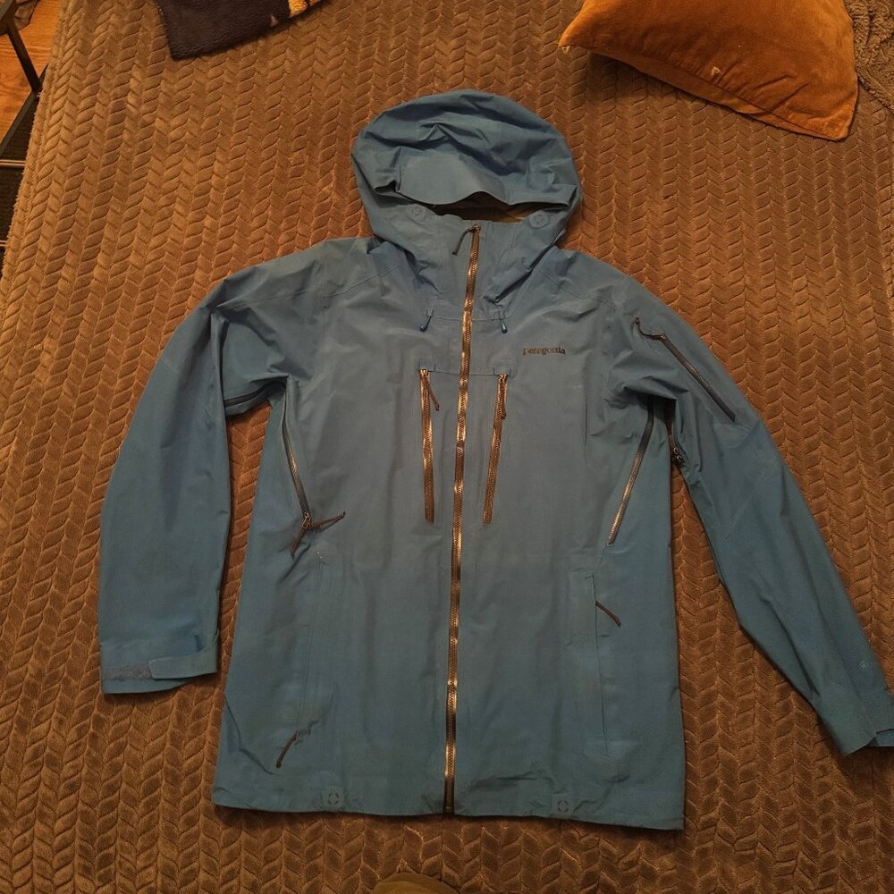 Patagonia Stormstride Jacket Alpine Blue Windproof Lightweight